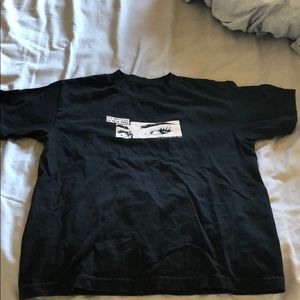 Black Brandy Melville Graphic Tee